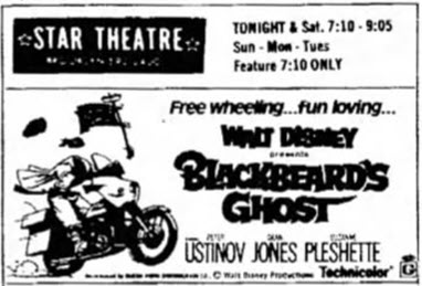 Star Theatre - March 27 1976 Ad